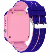Children's Smartwatch Electronic Watch GPS Locator Q12 Pink- Απαραίτητη Χρήση Κάρτας Sim  -Ελληνικές Οδηγίες Χρήσης
