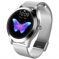 Kingwear KW10 Smartwatch Ασημί Kingwear KW10 Smartwatch Ασημί