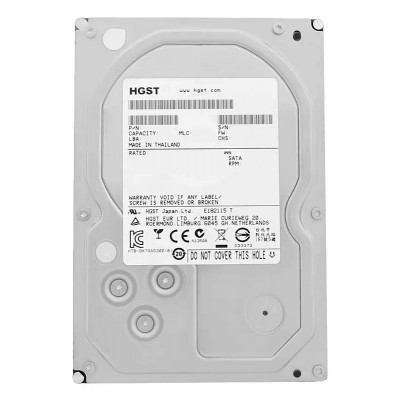 HGST σκληρός δίσκος Ultrastar 7K6000 3.5", 6TB, 7200RPM, 128MB, 6Gb/s, Factory Recertified