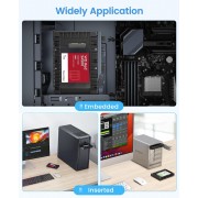 ORICO tray 3.5" για 2.5" HDD/SSD 1125SS-V1, 6Gbps, μαύρο