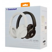 TRONSMART headphones Sounfii Q20, ασύρματα & ενσύρματα, ANC, Φ40mm, 500mAh, μαύρα