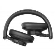 TRONSMART headphones Sounfii Q20S, ασύρματα & ενσύρματα, Hybrid ANC, Φ40mm, 500mAh, μαύρα