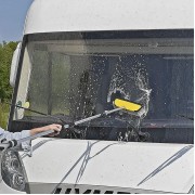 PROPLUS βούρτσα πλυσίματος 150689, τηλεσκοπική έως 1.5m, κίτρινη
