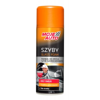 MOJE AUTO αφρός καθαρισμού τζαμιών αυτοκινήτου 19-025, 400ml