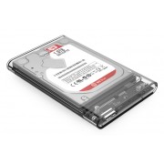 ORICO εξωτερική θήκη για 2.5" HDD 2139U3, USB 3.0, έως 4TB, διάφανη