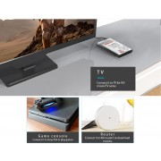 ORICO εξωτερική θήκη για 2.5" HDD 2139U3, USB 3.0, έως 4TB, διάφανη