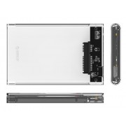 ORICO θήκη για 2.5" SATA HDD/SSD 2139U3, 5Gbps, διάφανη