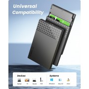 ORICO θήκη για 2.5" SATA HDD/SSD 2526U3-V1, 5Gbps, μαύρη
