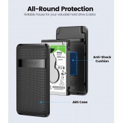 ORICO θήκη για 2.5" SATA HDD/SSD 2577C3-V1, 6Gbps, μαύρη