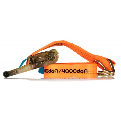 ALCA ιμάντας πρόσδεσης φορτίου 406400 με καστάνια & γάντζο, 8m, έως 4T