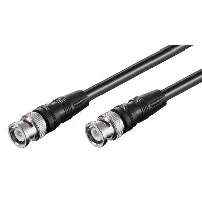 GOOBAY καλώδιο BNC 50086, RG58, 50 ohm, 2m, μαύρο