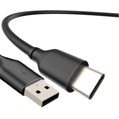 CABLETIME καλώδιο USB-C σε USB U323A, 3A, 480Mbps, 1m, μαύρο