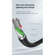 CABLETIME καλώδιο USB-C σε USB U323A, 3A, 480Mbps, 1m, λευκό