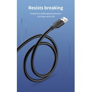 CABLETIME καλώδιο USB CT-AMAMN, 5 Gbps, 2m, μαύρο