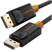 CABLETIME καλώδιο DisplayPort CT-01G, 4K/60Hz, 1.8m, μαύρο