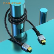 CABLETIME καλώδιο HDMI 2.1 CT-HM8K, 8K/60Hz, 48Gbps, 28AWG, 1m, μαύρο