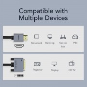 CABLETIME καλώδιο HDMI σε DVI PH241G, 1080p/60Hz, 2m, μαύρο