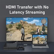 CABLETIME audio & video capture CT-HAVC-AG, HDMI/USB, loop 4K/60Hz, γκρι