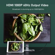 CABLETIME video capture CT-HVC-AB, HDMI/USB σύνδεση, 4K/30Hz, μαύρο