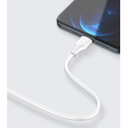 LDNIO καλώδιο USB-C σε USB LS540, 2.4A, 20cm, λευκό