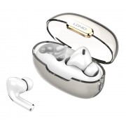 LDNIO earphones με θήκη φόρτισης T02, True Wireless, HiFi, Φ13mm, λευκά