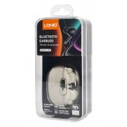 LDNIO earphones με θήκη φόρτισης T02, True Wireless, HiFi, Φ13mm, λευκά