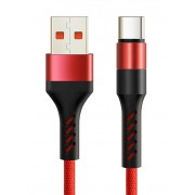 CABLETIME καλώδιο USB-C σε USB CT-PU32, 12W, 480Mbps, 1m, κόκκινο