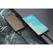 CABLETIME καλώδιο micro USB σε USB CT-C165-05G, 2.4A, 480Mbps, 0.25m, μαύρο