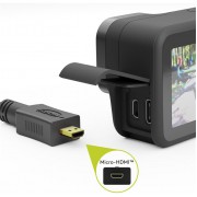 GOOBAY καλώδιο micro HDMI σε HDMI 53786 με Ethernet, 4K/60Hz, 3m, μαύρο