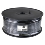 GOOBAY καλώδιο δικτύου 57294, CAT 5e F/UTP, CCA, έως 40m, 100m, μαύρο