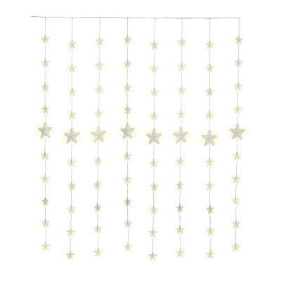 GOOBAY LED λαμπάκια κουρτίνα 57941, 3000K, 6.05m, IP44, 31V, 80 LED