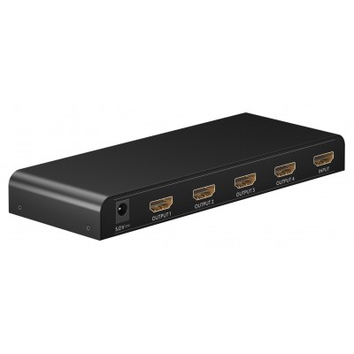 GOOBAY HDMI splitter 58482, 4 σε 1, 4K/30Hz, μαύρο