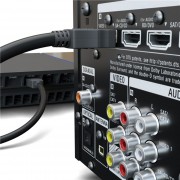 GOOBAY καλώδιο HDMI 2.0 60621 με Ethernet, 4K/60Hz, 18 Gbps, 1.5m, μαύρο