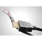 GOOBAY καλώδιο HDMI 2.0 60622 με Ethernet, 4K/60Hz, 18 Gbps, 2m, μαύρο