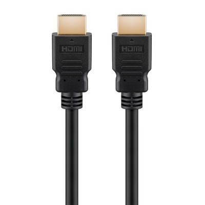 GOOBAY καλώδιο HDMI 2.1 61639, Ethernet ARC 8K/60Hz 48 Gbps, 1.5m, μαύρο