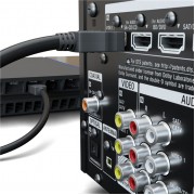 GOOBAY καλώδιο HDMI 2.1 61642, Ethernet, ARC, 8K/60Hz 48 Gbps, 5m, μαύρο