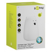 GOOBAY LED φωτιστικό νυκτός πολική αρκούδα 61647, RGB, επαναφορτιζόμενο, λευκό