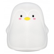 GOOBAY LED φωτιστικό νυκτός πιγκουίνος 61648, RGB, επαναφορτιζόμενο, λευκό