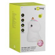 GOOBAY LED φωτιστικό νυκτός μονόκερος 61649, RGB, επαναφορτιζόμενο, λευκό