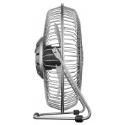 GOOBAY επιτραπέζιος ανεμιστήρας 62062, 8", USB, ασημί