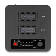 DELOCK docking station για M.2 NVMe SSD 64300, 2 θέσεων, 20Gbps, clone/erase function, μαύρο