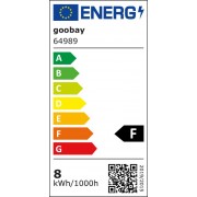 GOOBAY μεγεθυντικός φακός 64989 με σφιγκτήρα, LED, 3 διόπτρες, μαύρος