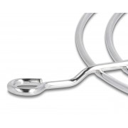 DELOCK σχάρα για 60mm ανεμιστήρα 67305, μεταλλική, ασημί