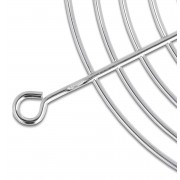 DELOCK σχάρα για 92mm ανεμιστήρα 67307, μεταλλική, ασημί