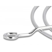 DELOCK σχάρα για 92mm ανεμιστήρα 67307, μεταλλική, ασημί