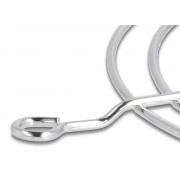 DELOCK σχάρα για 120mm ανεμιστήρα 67308, μεταλλική, ασημί