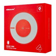 NILLKIN ασύρματος φορτιστής Magic Disk 4, 15W, κόκκινος