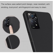 NILLKIN θήκη Super Frosted Shield για Xiaomi Note 11 Pro/Pro+/11i, μπλε