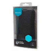 NILLKIN θήκη Qin Pro για iPhone 15 Pro, δερμάτινη, μαύρη