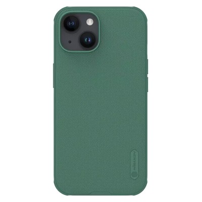 NILLKIN θήκη Super Frosted Shield Pro Magnetic για iPhone 15, πράσινη